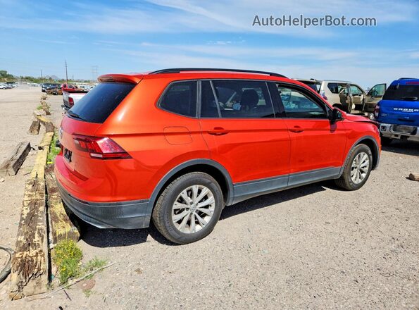 3VV1B7AX7KM140485 2019 VOLKSWAGEN TIGUAN Orange Tył prawy