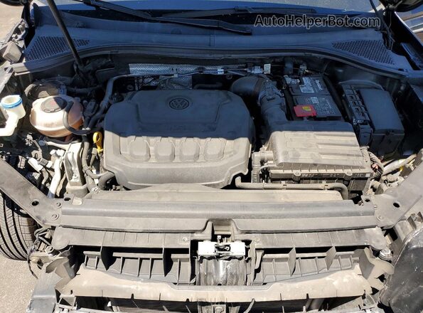 3VV1B7AX8LM018459 2020 VOLKSWAGEN TIGUAN Black Widok wnętrza z tyłu
