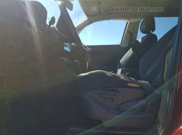 3VV1B7AX9JM064847 2018 VOLKSWAGEN TIGUAN Burgundy Widok wnętrza z przodu
