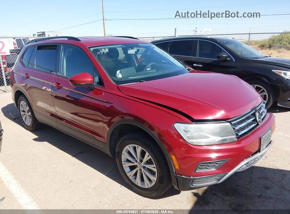 3VV1B7AX9KM121825 2019 VOLKSWAGEN TIGUAN Red Սալոնի հետևի տեսք