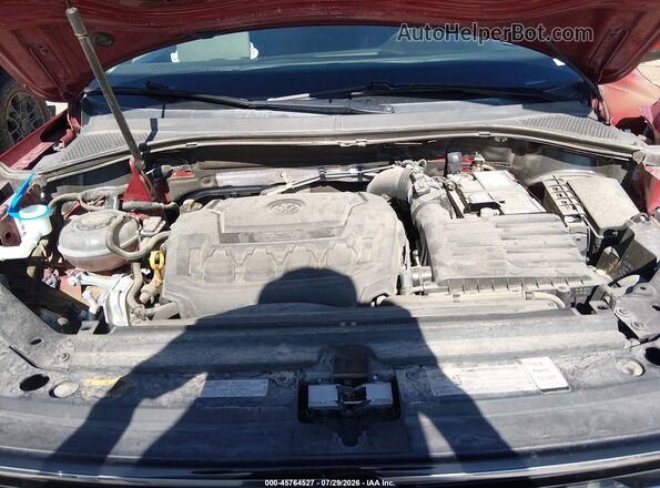3VV1B7AX9KM121825 2019 VOLKSWAGEN TIGUAN Red Հետևի տեսք