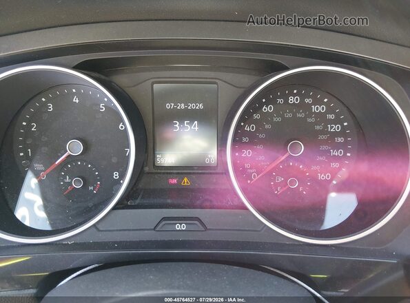 3VV1B7AX9KM121825 2019 VOLKSWAGEN TIGUAN Red Հետևի նստատեղերի տեսք