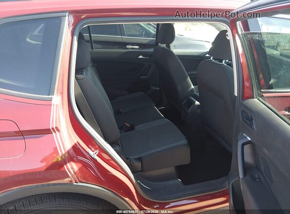 3VV1B7AX9KM121825 2019 VOLKSWAGEN TIGUAN Red VIN կոդի պիտակի տեսք