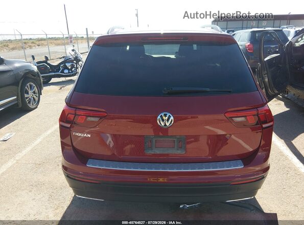 3VV1B7AX9KM121825 2019 VOLKSWAGEN TIGUAN Red 