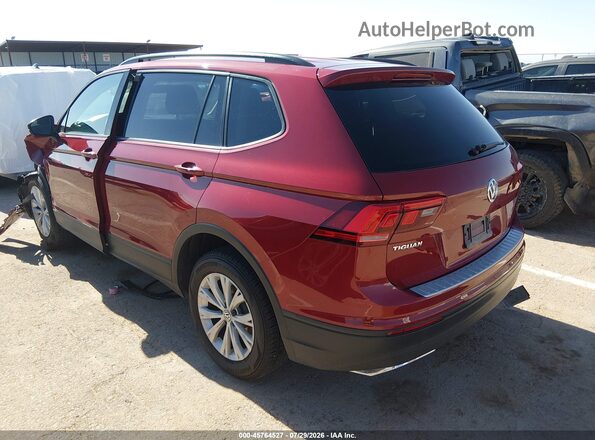 3VV1B7AX9KM121825 2019 VOLKSWAGEN TIGUAN Red Հետևի ձախ