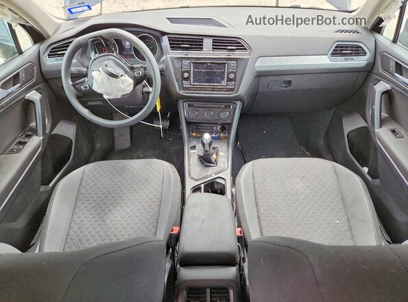 3VV1B7AX9LM094871 2020 VOLKSWAGEN TIGUAN Black წინა პანელის ხედი