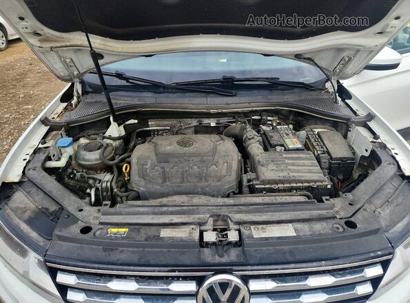 3VV1B7AX9LM128193 2020 VOLKSWAGEN TIGUAN White Вид підкапотного простору