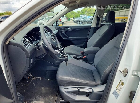3VV1B7AX9MM110505 2021 VOLKSWAGEN TIGUAN Белый Вид салона спереди
