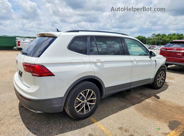 3VV1B7AX9MM110505 2021 VOLKSWAGEN TIGUAN Белый Задняя правая четверть