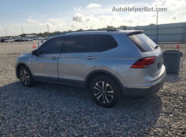 3VV1B7AX9NM037234 2022 VOLKSWAGEN TIGUAN Silver Trasero izquierdo
