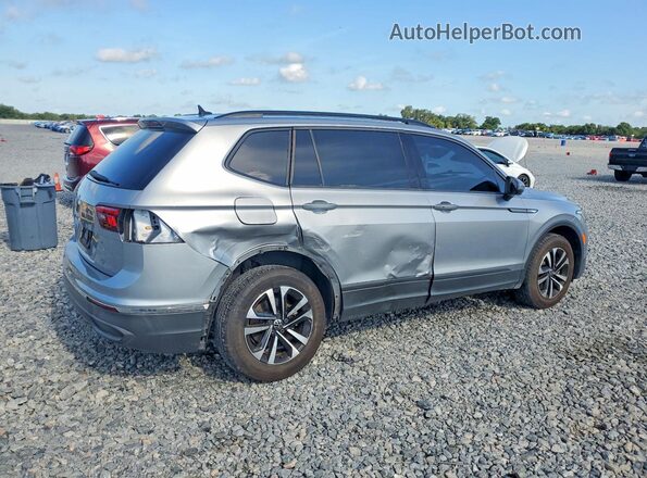 3VV1B7AX9NM037234 2022 VOLKSWAGEN TIGUAN Silver Trasero derecho