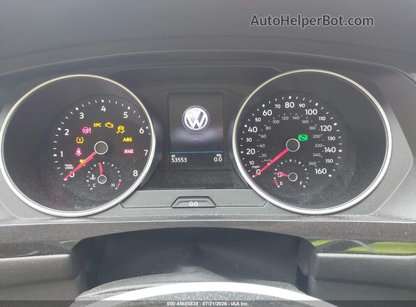 3VV1B7AXXJM125347 2018 VOLKSWAGEN TIGUAN Orange Vista de los asientos traseros