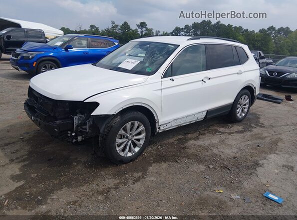 3VV2B7AX0JM010325 2018 VOLKSWAGEN TIGUAN White წინა მარცხენა ხედი სამი მეოთხედიდან