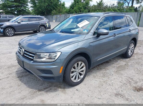 3VV2B7AX0JM094226 2018 VOLKSWAGEN TIGUAN Gray წინა მარცხენა ხედი სამი მეოთხედიდან