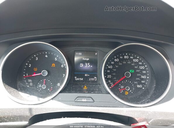 3VV2B7AX0JM094226 2018 VOLKSWAGEN TIGUAN Gray უკანა სავარძლების ხედი