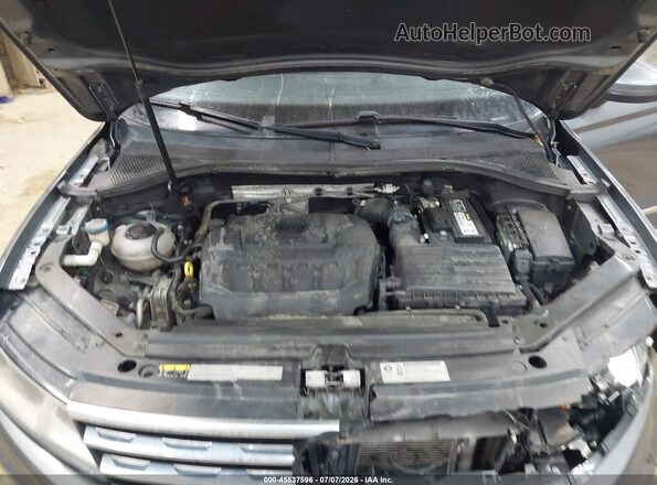 3VV2B7AX0JM169619 2018 VOLKSWAGEN TIGUAN Gray Вид ззаду