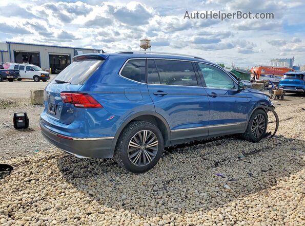 3VV2B7AX0JM170026 2018 VOLKSWAGEN TIGUAN Blue უკანა მარჯვენა
