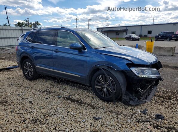 3VV2B7AX0JM170026 2018 VOLKSWAGEN TIGUAN Blue წინა მარჯვენა
