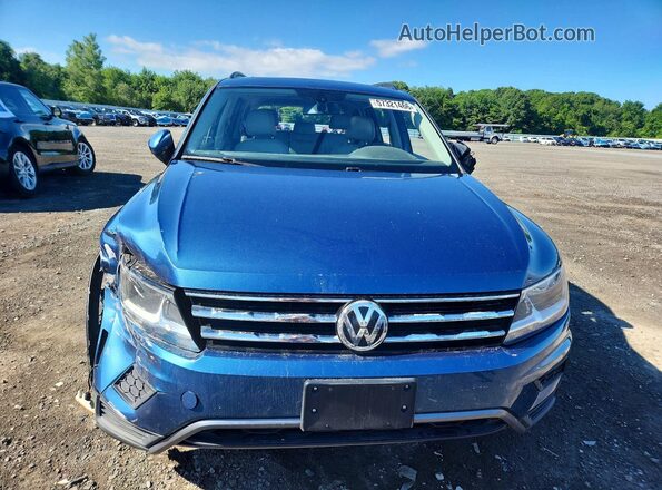 3VV2B7AX0JM178062 2018 VOLKSWAGEN TIGUAN Blue Vista frontal