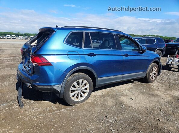 3VV2B7AX0JM178062 2018 VOLKSWAGEN TIGUAN Blue Trasero derecho