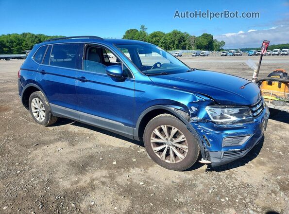 3VV2B7AX0JM178062 2018 VOLKSWAGEN TIGUAN Blue Delantero derecho