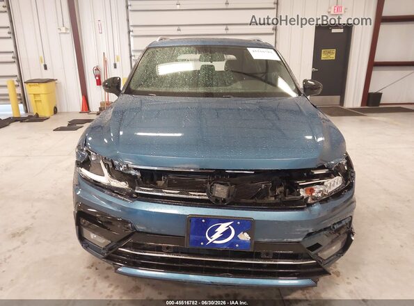 3VV2B7AX0JM218494 2018 VOLKSWAGEN TIGUAN Синий Вид щитка приборов