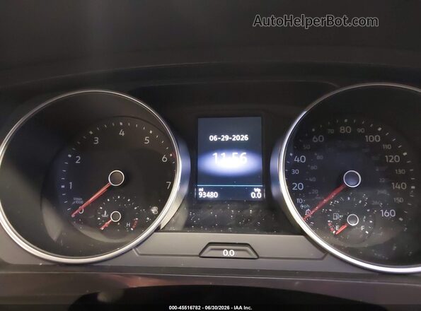 3VV2B7AX0JM218494 2018 VOLKSWAGEN TIGUAN Синий Вид задних сидений