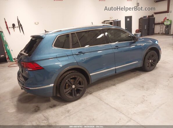 3VV2B7AX0JM218494 2018 VOLKSWAGEN TIGUAN Синий Задняя правая четверть