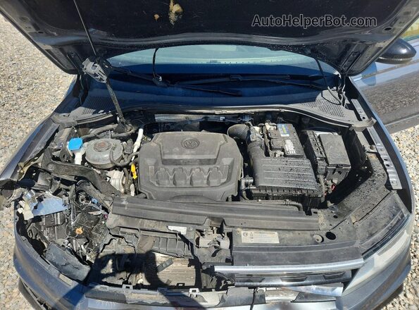 3VV2B7AX0KM116727 2019 VOLKSWAGEN TIGUAN Gray Вид підкапотного простору