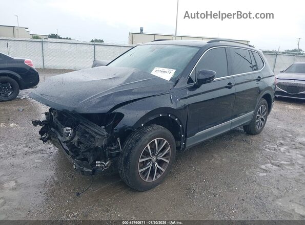 3VV2B7AX0LM030237 2020 VOLKSWAGEN TIGUAN Black წინა მარცხენა ხედი სამი მეოთხედიდან