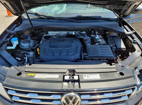 3VV2B7AX0LM123646 2020 VOLKSWAGEN TIGUAN Черный Вид подкапотного пространства