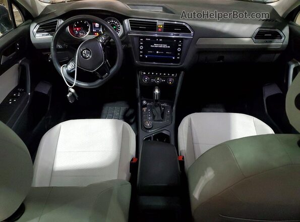 3VV2B7AX0LM168568 2020 VOLKSWAGEN TIGUAN Gray Вид панелі приладів