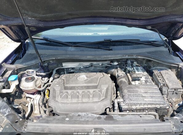 3VV2B7AX0MM009082 2021 VOLKSWAGEN TIGUAN Синий Вид сзади