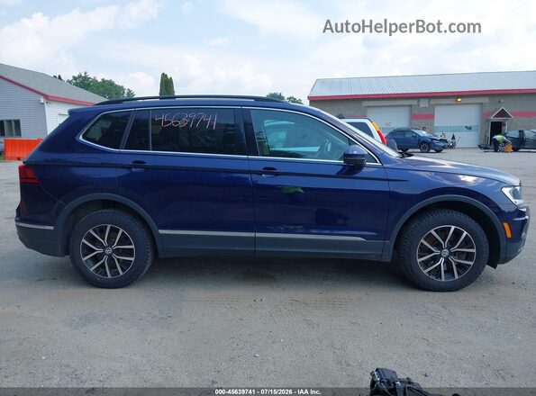3VV2B7AX0MM009082 2021 VOLKSWAGEN TIGUAN Синий Вид задней части салона