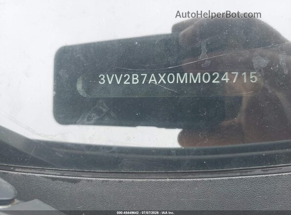 3VV2B7AX0MM024715 2021 VOLKSWAGEN TIGUAN White 