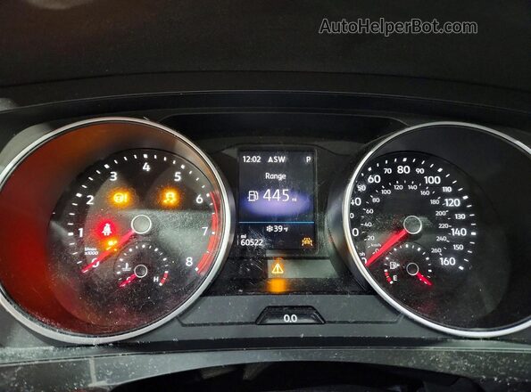3VV2B7AX0MM060517 2021 VOLKSWAGEN TIGUAN Silver Вид щитка приладів