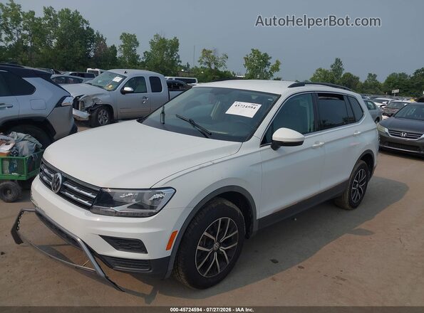3VV2B7AX0MM112227 2021 VOLKSWAGEN TIGUAN White Передня ліва чверть