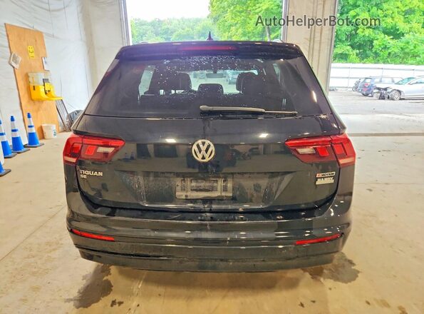 3VV2B7AX0MM150668 2021 VOLKSWAGEN TIGUAN Black Widok z tyłu