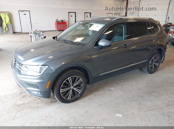 3VV2B7AX1JM014657 2018 VOLKSWAGEN TIGUAN Gray Front left
