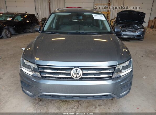 3VV2B7AX1JM014657 2018 VOLKSWAGEN TIGUAN Gray Instrument cluster view