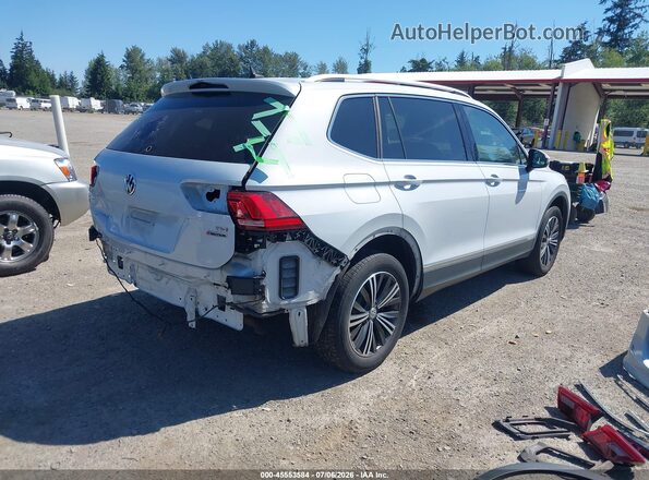 3VV2B7AX1JM072543 2018 VOLKSWAGEN TIGUAN White უკანა მარჯვენა