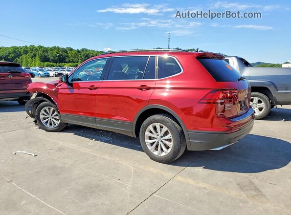 3VV2B7AX1KM078067 2019 VOLKSWAGEN TIGUAN Красный Задняя левая четверть