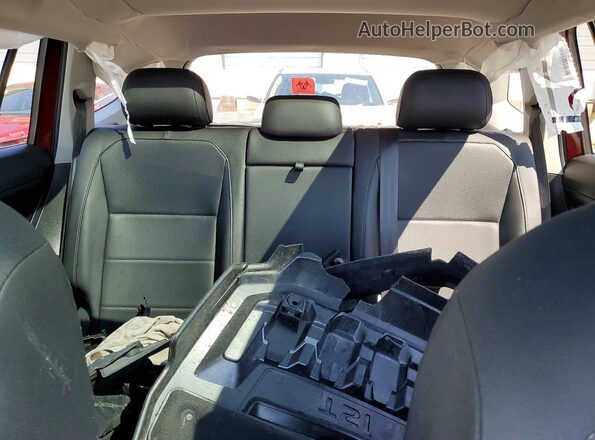 3VV2B7AX1KM078067 2019 VOLKSWAGEN TIGUAN Красный Вид задних сидений