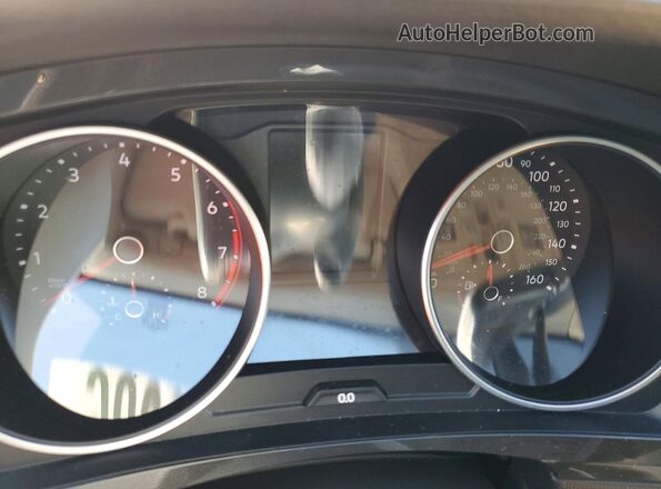 3VV2B7AX1KM078067 2019 VOLKSWAGEN TIGUAN Красный Вид щитка приборов
