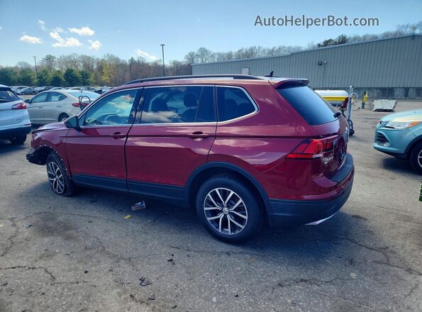 3VV2B7AX1KM099100 2019 VOLKSWAGEN TIGUAN Red Tył lewy