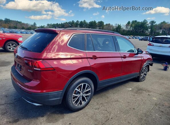 3VV2B7AX1KM099100 2019 VOLKSWAGEN TIGUAN Red Tył prawy