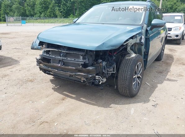 3VV2B7AX1KM185233 2019 VOLKSWAGEN TIGUAN Turquoise Front view