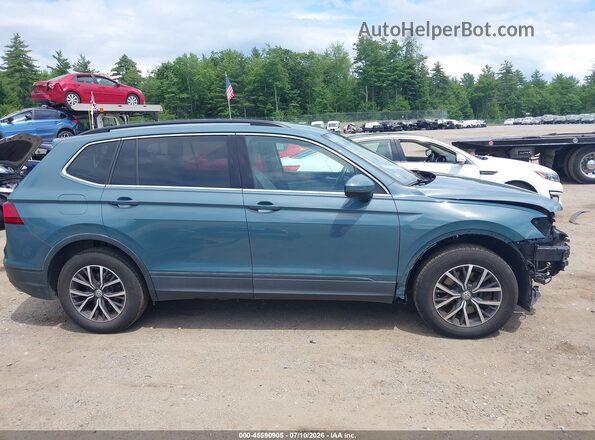 3VV2B7AX1KM185233 2019 VOLKSWAGEN TIGUAN Turquoise 360 interior view