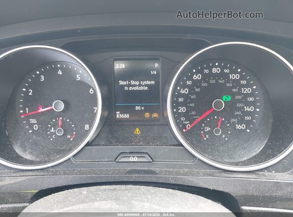 3VV2B7AX1KM185233 2019 VOLKSWAGEN TIGUAN Turquoise Rear seats view