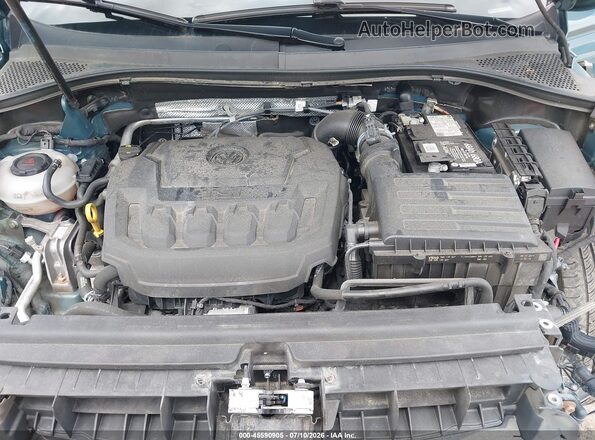 3VV2B7AX1KM185233 2019 VOLKSWAGEN TIGUAN Turquoise Rear view